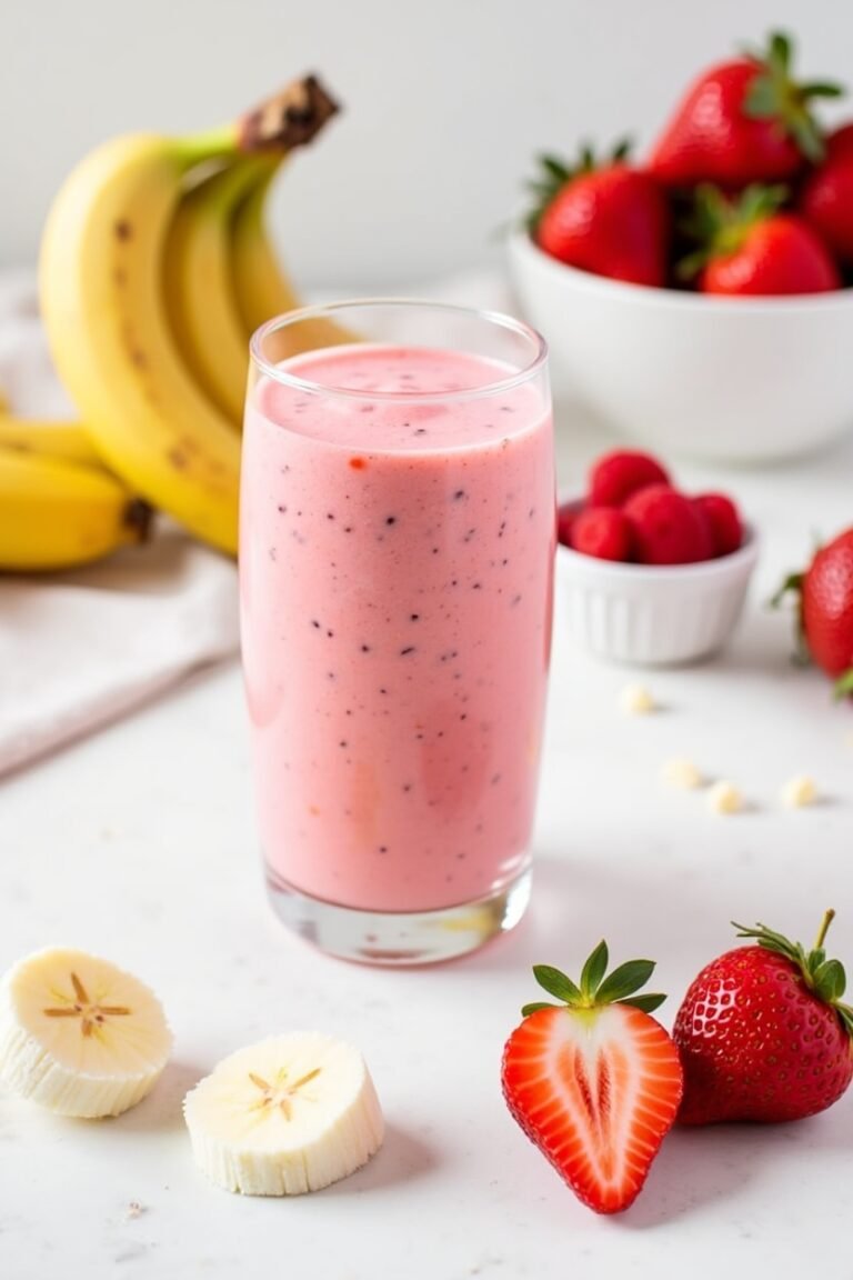 Strawberry Banana Smoothie Recipe