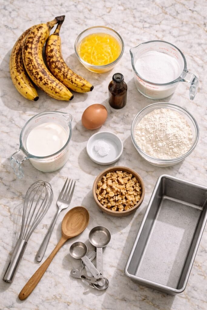 banana nut bread recipe