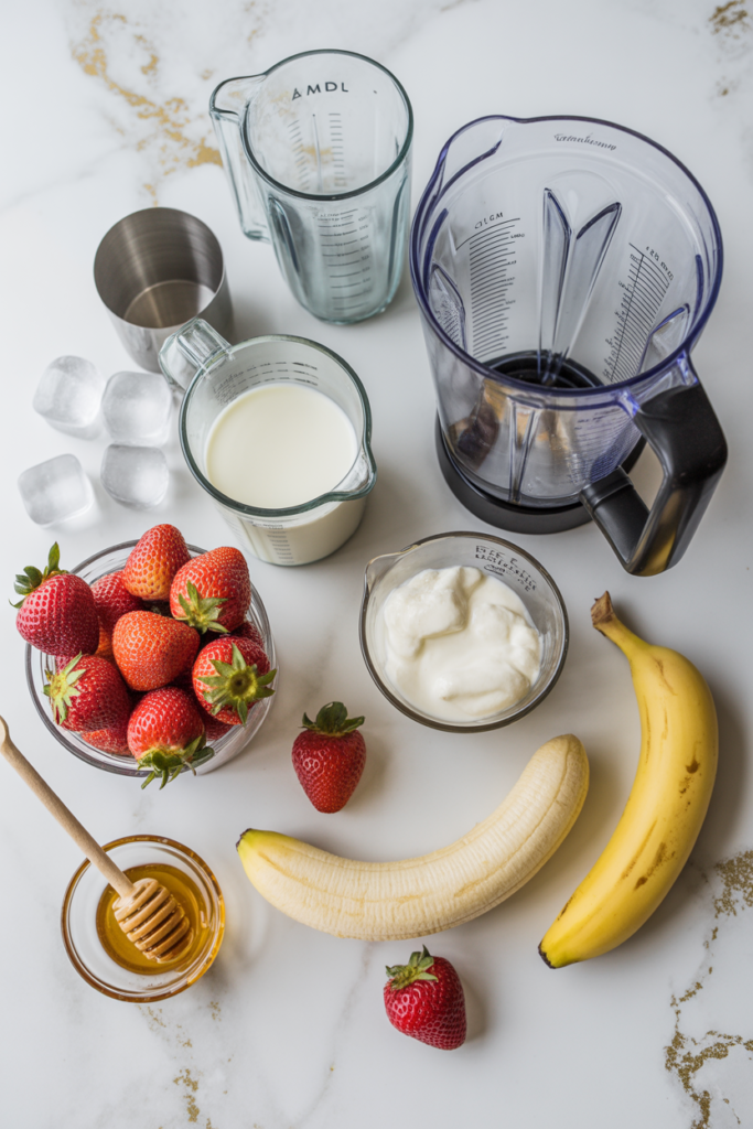 Strawberry Banana Smoothie Recipe
